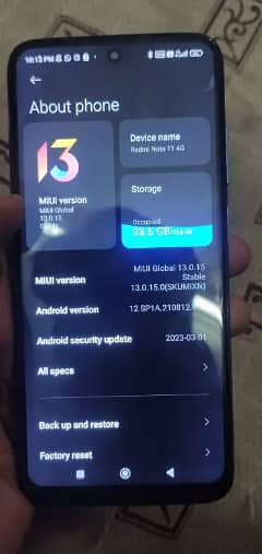 redmi note 11 4g 8/256gb 6