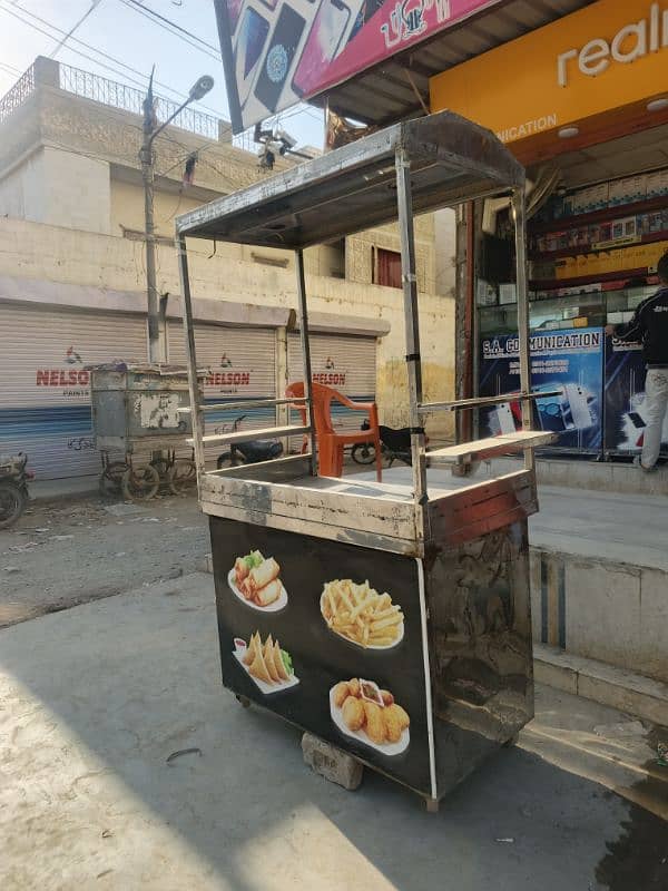 fries counter / Burger counter 1