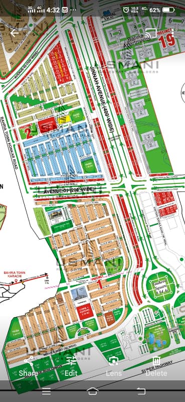 Precinct 1 272gz Good location plot available for sale 03135549217 0