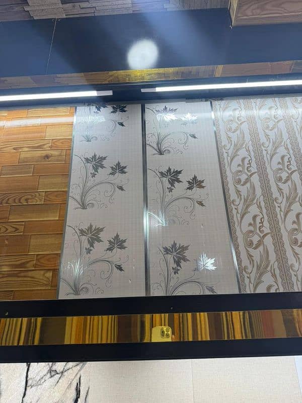 PVC panel. wallpaper. vinyl floor. carpet. PVC selling. 03137307167 16