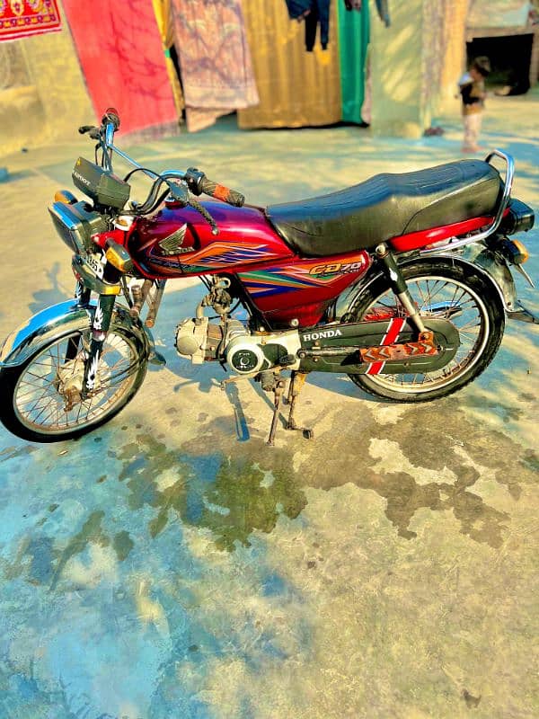 Honda Cd70 Good Condition 2020 Punjab Nbr 0