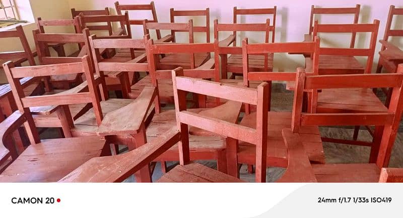 New school use chairs. 1