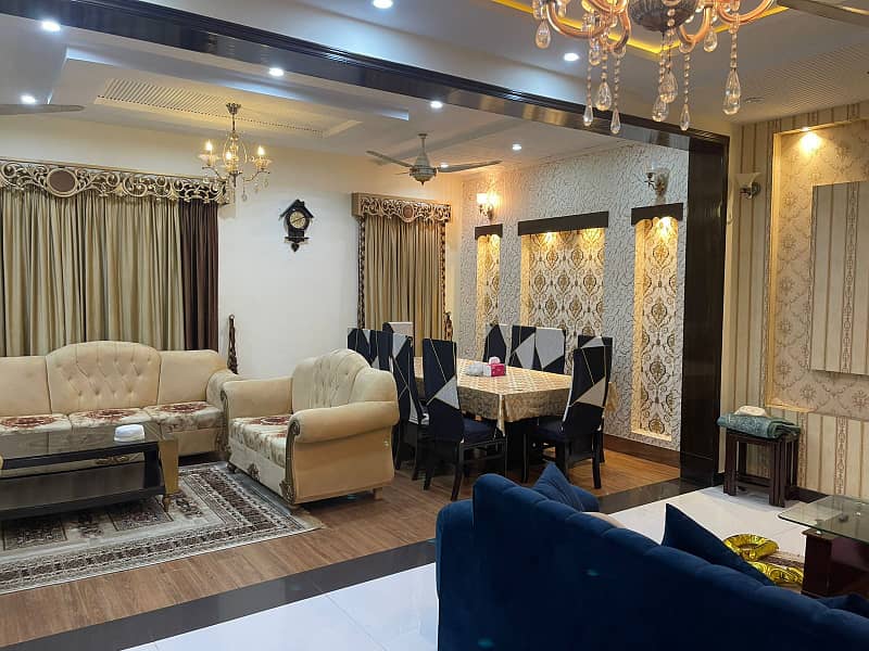 10 Marla Luxury Furnished Upper Portion Available For Rent in Gulbahar Block Bahria Town Lahore 0