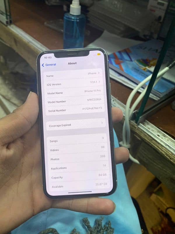 (I phone 11 pro)64 gb  non pta 1