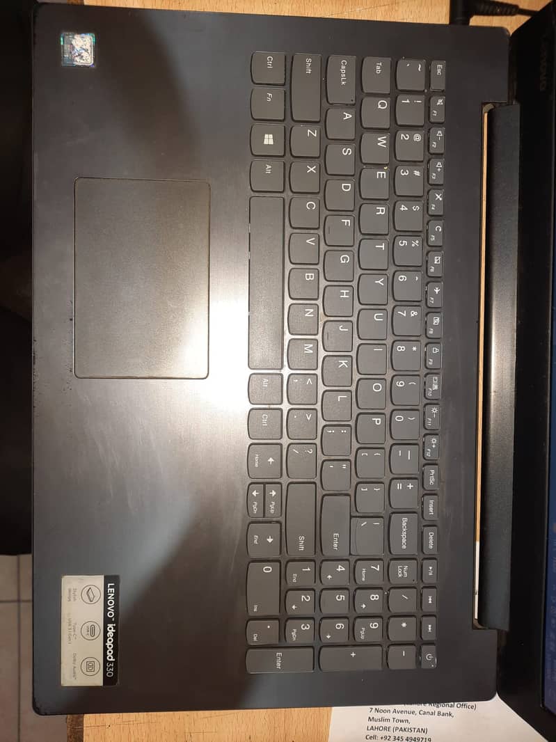 Lenovo Ideapad-330 15igm 4GB RAM 500GB Hard 5