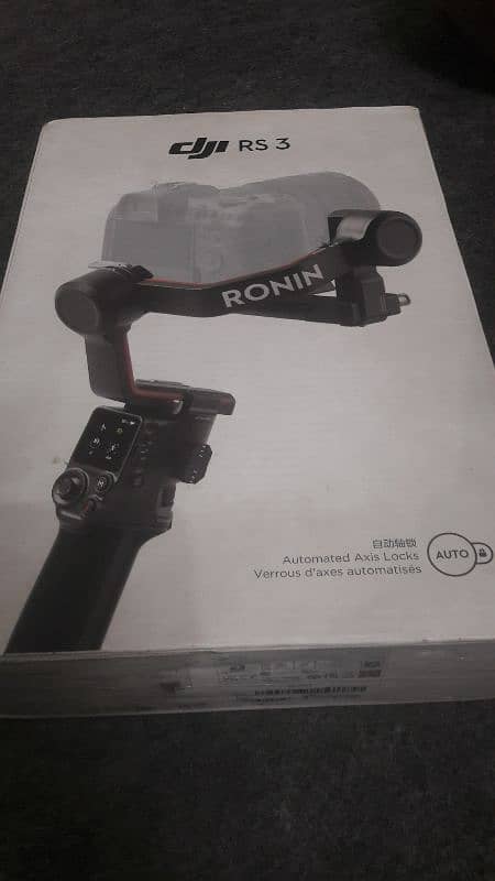 DJI  ronin RS3 box original 3