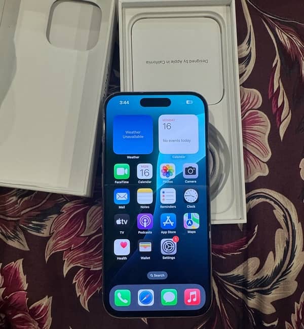 Iphone 15 Pro 256GB PTA Approved 1