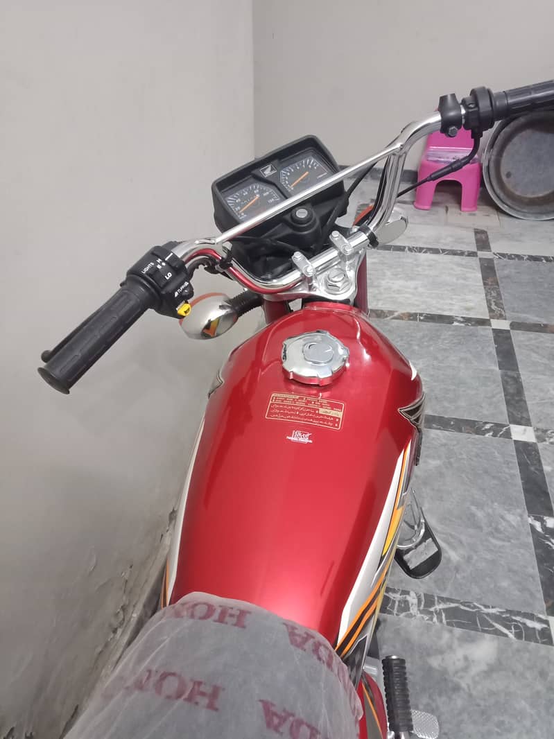 Honda 125 2025 shape kohat asghar raseed 4