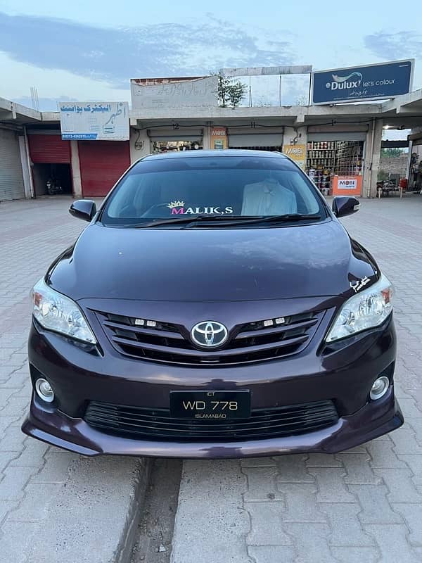 Toyota Corolla GLI 2013 2