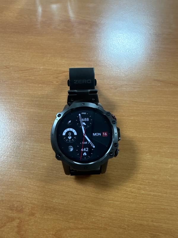 ZERO REVOLTT GUN METAL SMART WATCH 0