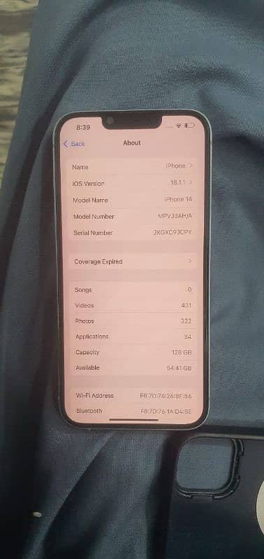 iphone 14 10/10 urgent sale Sim Time with box 1