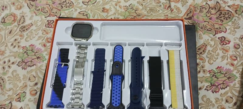 ultra 7in1 straps with charger and big infinite display 3