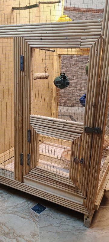 Modern Parrots Cage with Light 4