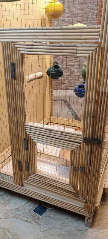 Modern Parrots Cage with Light 7