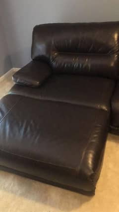 7 seater slightly used recliner sofa