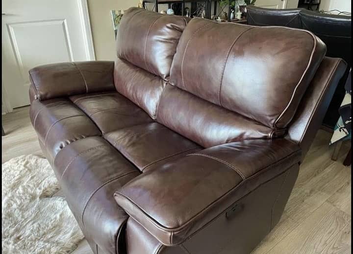 7 seater slightly used recliner sofa 3