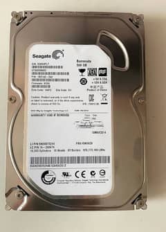 500 GB hard disk Brand New For Sale