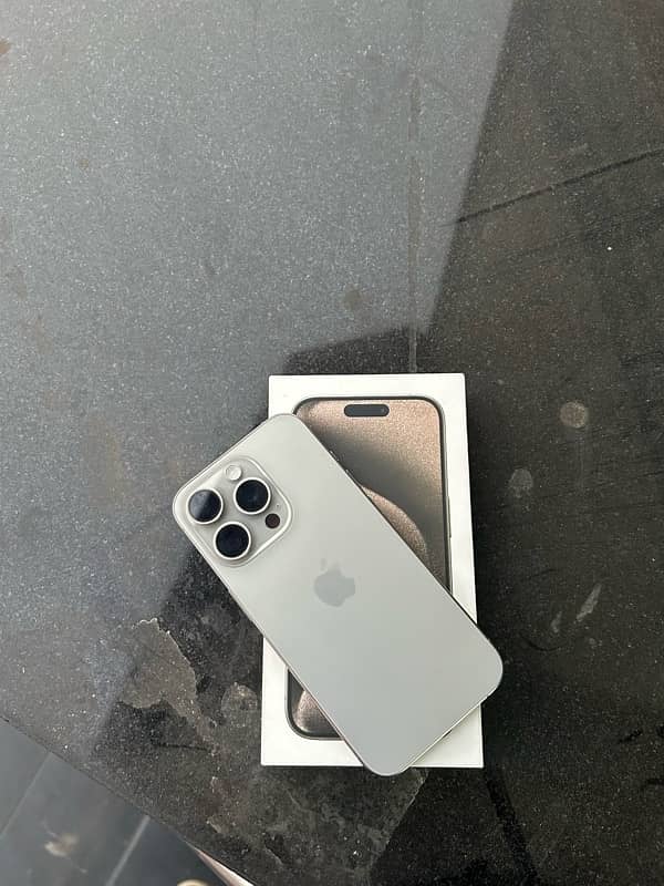 Apple iphone 15 pro 128gb natural titanium 7