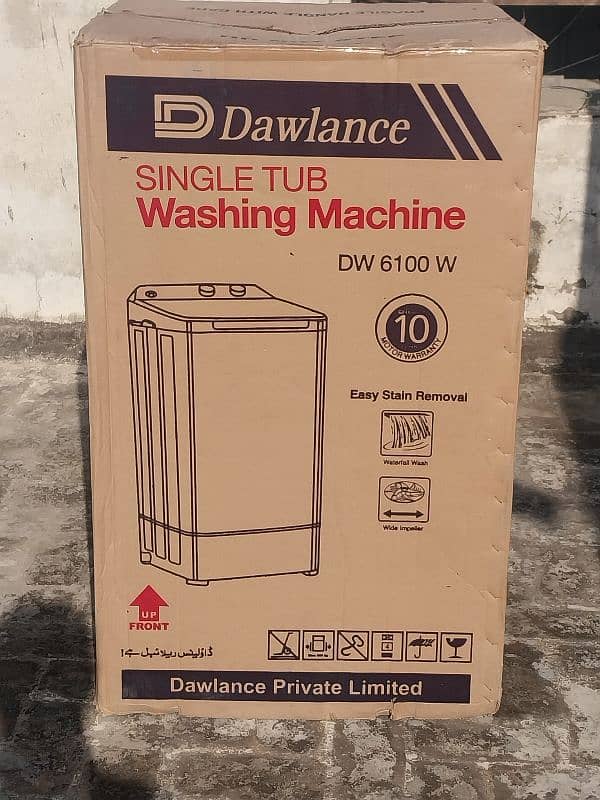 Dawlance New Washing Machine 0