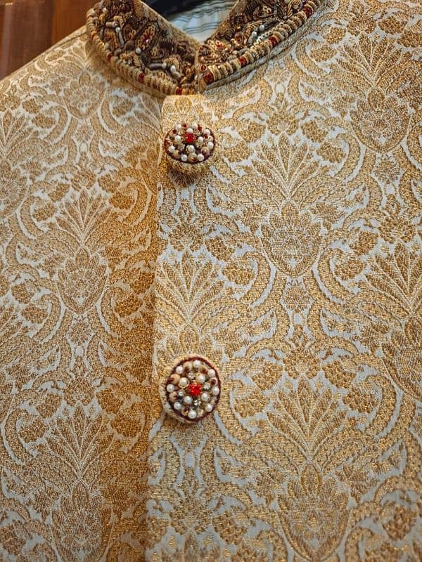 groom sherwani khulha and khussa wedding set 3