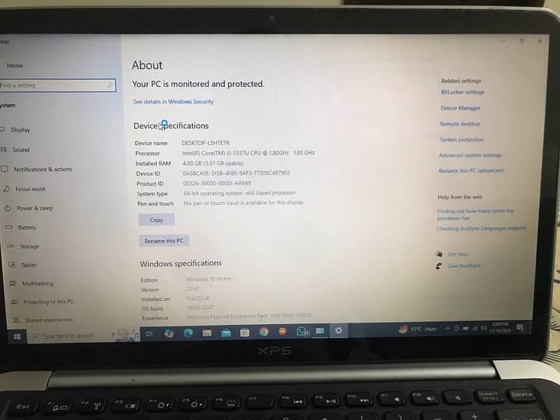 Dell Slim Laptop 1