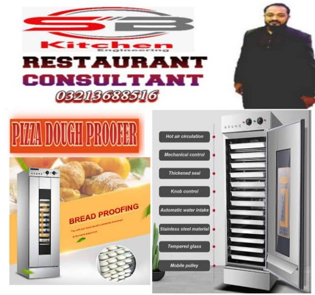 Pizza & Fast Food Restaurants Consultant Pizza oven / Deep Fryer 12