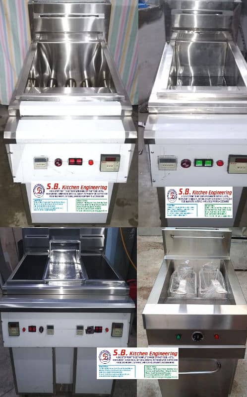 Pizza & Fast Food Restaurants Consultant Pizza oven / Deep Fryer 19