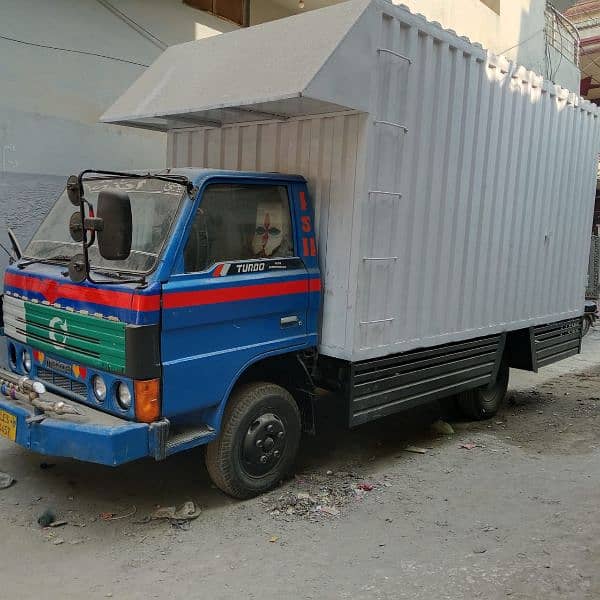 Mazda T 3500 with 14 feet box container 7