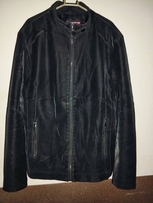 Velvet like material jacket for men 8