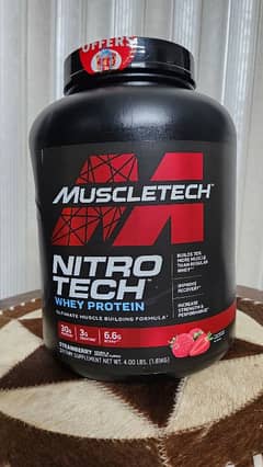 Muscletech Nitro tech Whey Protein