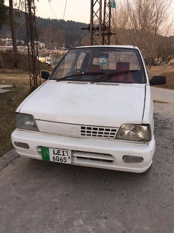 mehran 1989 new engine family car 1