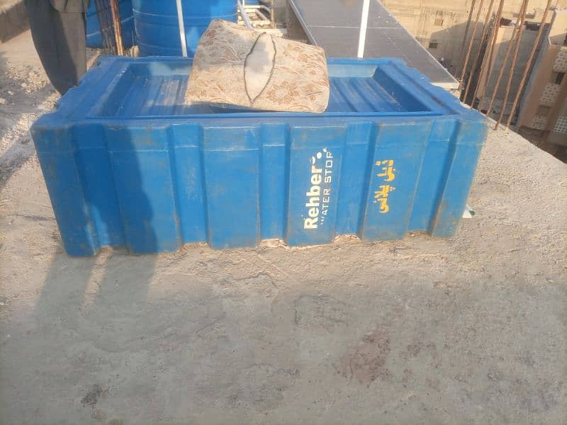 Flate water tank 3x4 2