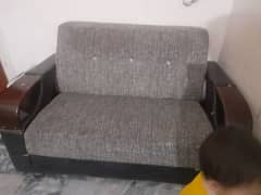 sofa set in grey colour lakin thora damage hai price reasonable ho jay