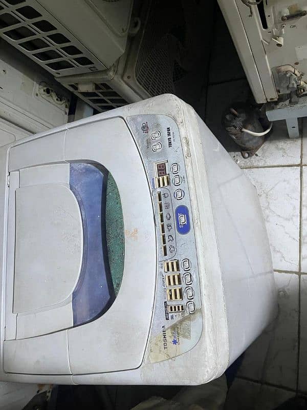 Toshiba washing machine made in Japan 1