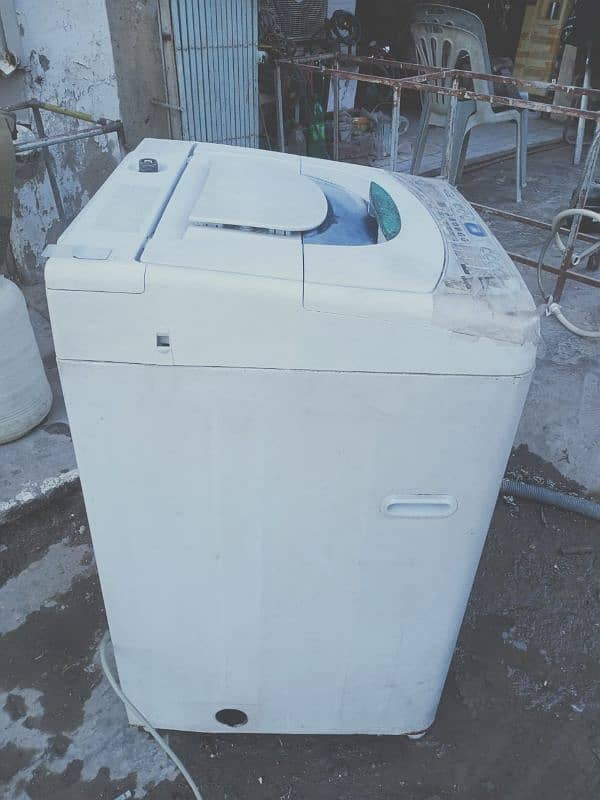 Toshiba washing machine made in Japan 3