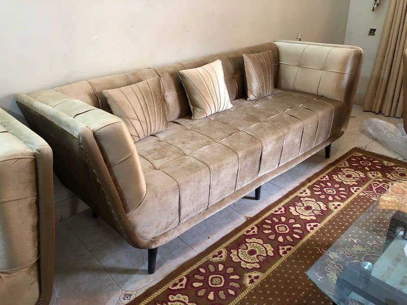 5 seater big size brand new classy sofa set up for sale 6