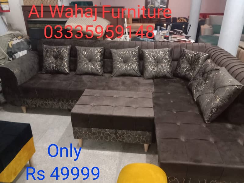 L Shape Sofa/Corner Sofa Set/Luxury Sofa Set/8 Seater L Sofa Set 10