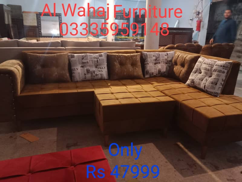 L Shape Sofa/Corner Sofa Set/Luxury Sofa Set/8 Seater L Sofa Set 18