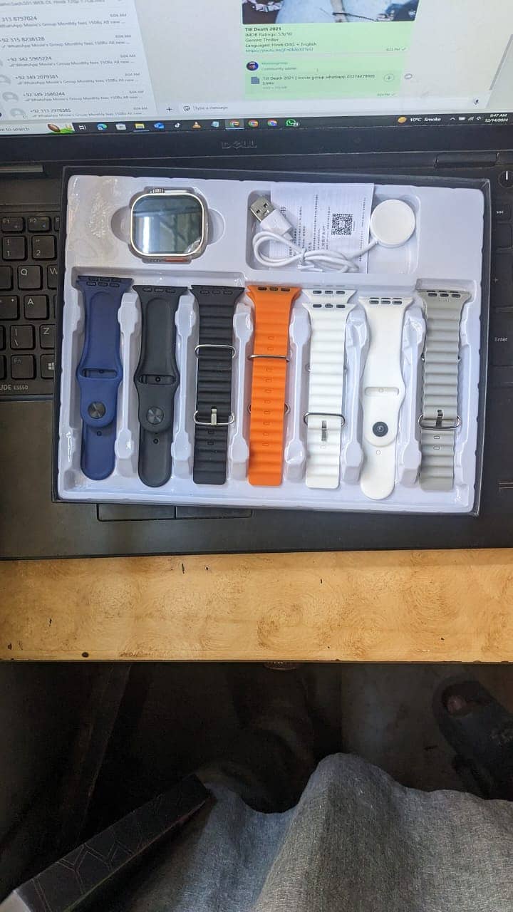 7 Straps Brand New Ultra 2 Smart Watch 1