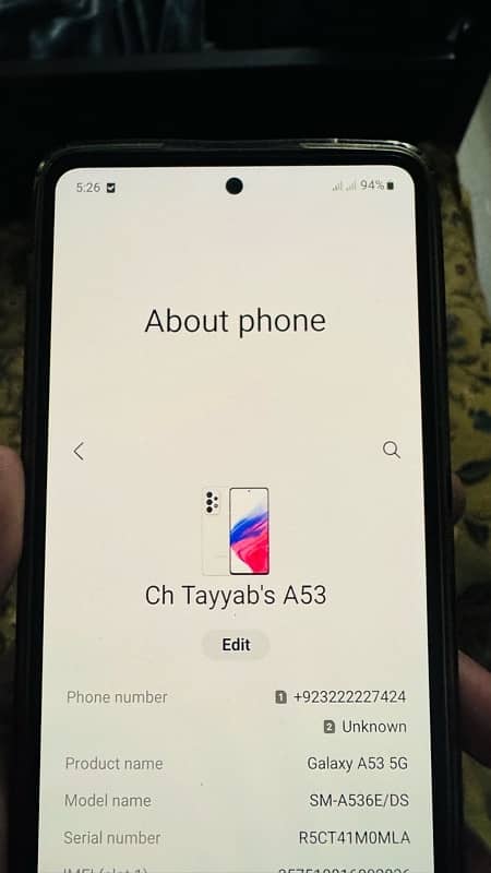 Samsung A53 5g Official PTA Approved 1