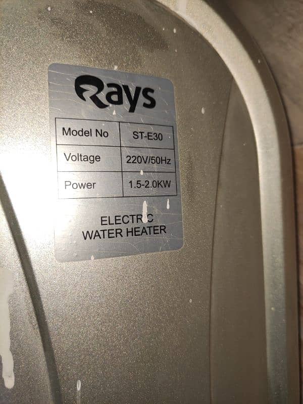 Rays Electric Water Heater ST-E30 15Ltr 2