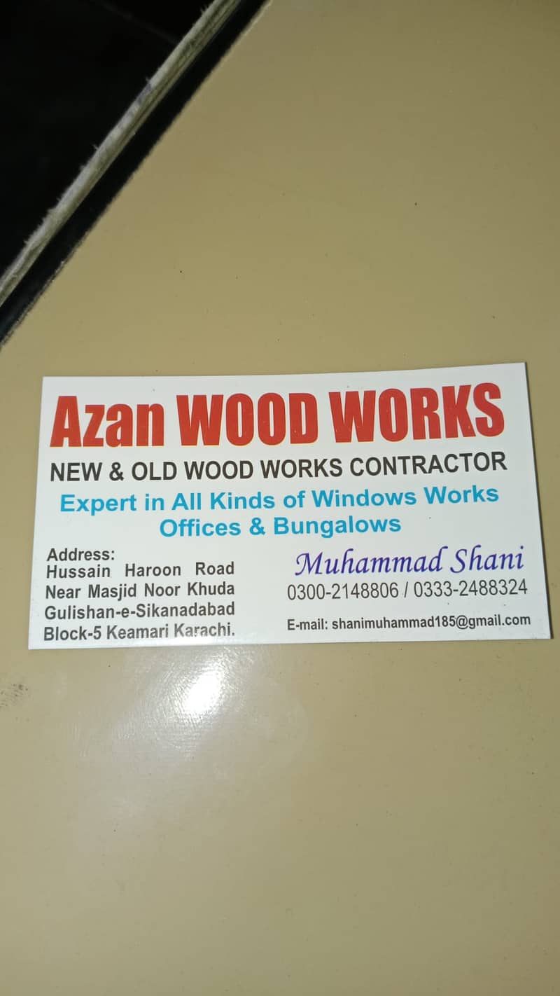 Wood Works, Carpenters, Furniture polish, Furniture Repair, Windows 10