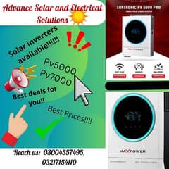 pv5000 4kw inverter with dual output