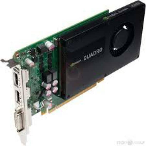 Nvidia Qadro k2000 graphic card 0