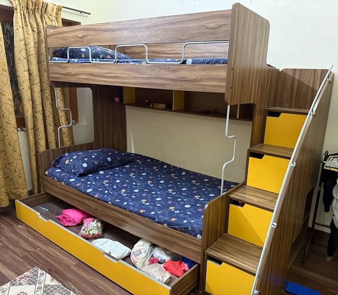 Kids Wooden Bed | Kids Bunk Bed | Baby Bed | Kids Furniture for sale 1