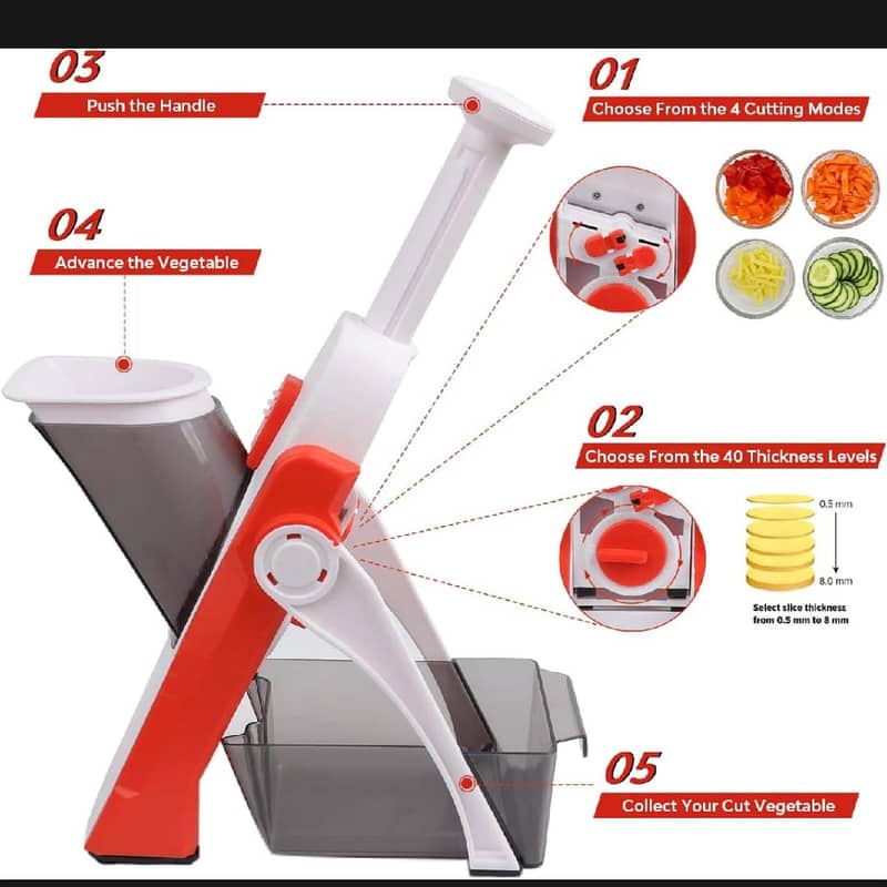 Easy Kitchen Hand Chopper - Manual Spice & Veg Cutter, Mixer, Blender 1