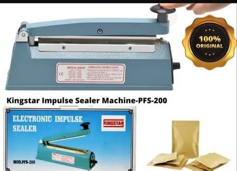 hand sealer/impulse sealer/pouch sealer machine/kingstar sealer/ 2