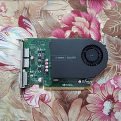 NVIDIA Quadro 2000 - 1GB GPU (Working Perfectly)