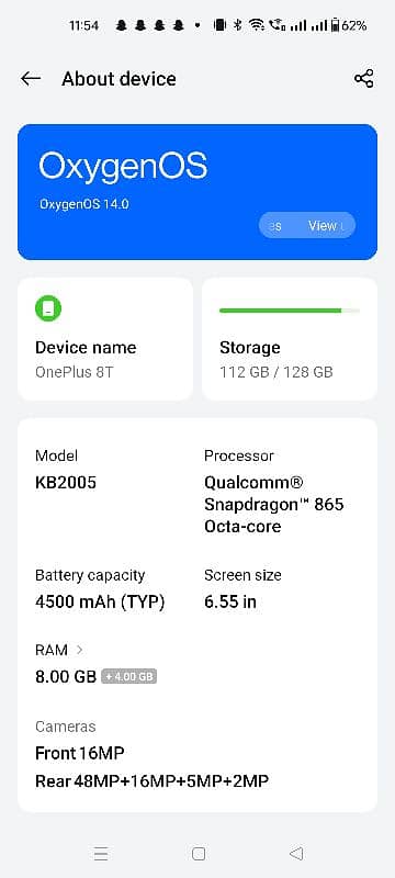 one plus 8 T 1