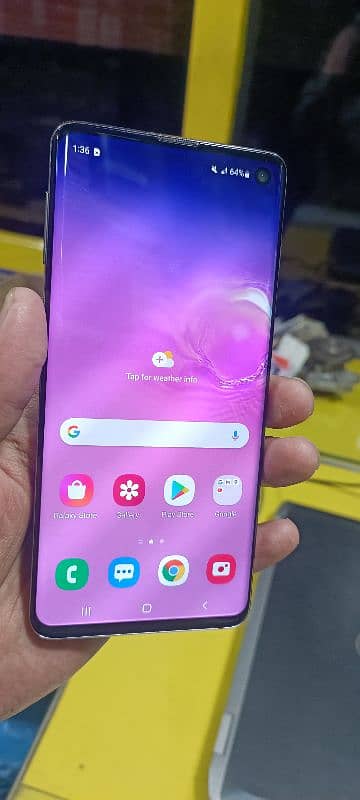 Samsung S10 non pta mobile for sale only kit hai 0